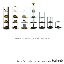 Furinno Turn-N-Tube 5 Tier Corner Display Rack