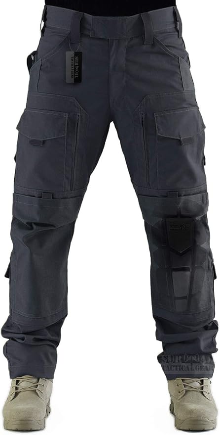 ZAPT Tactical Pants with EVA knee pads and durable ripstop construction