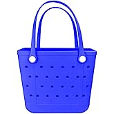 Addoklm Lightweight Extra large Rubber Beach Bag Small mini Tote Bag for Gym Waterproof medium Open Handbag for Pool Sports