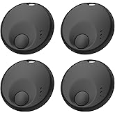 Valueest Smart Tracker Tag, GPS Item Finder Compatible with Apple Find My, IP67 Waterproof Track Locator for Keys, Wallets, Luggage, iOS Only (4 Pack)