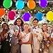 LED Light Up Balloons Blinking Light 32 Pcs - Mixed Color for Holiday/Birthday/Wedding Party (size 2)
