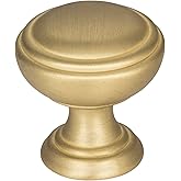 Jeffrey Alexander Tiffany Knob. 658BG, Brushed Gold