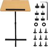 Pyle Portable Floor Lectern Podium Stand Adjustable Height Slanted Top PLCTND44 view 1