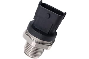 KEEPTOP 0281006425 0281002425 Fuel Injection Rail Pressure Sensor Measuring Unit OE# 3949988 0281002851 5093112AA 904-309 fits Cummins Vol Dodge Ram 2003-2007 2500 3500 L6 5.9L Truck