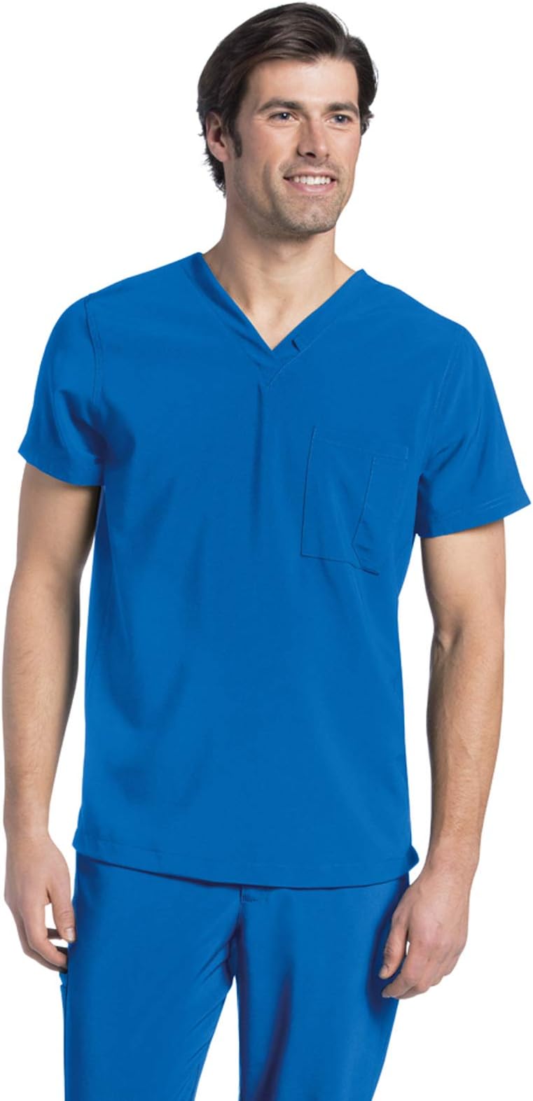 Landau Men's V-Neck Scrub Top