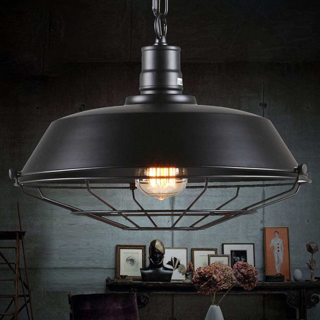 Jidesheying E27 220V Hanging Pendant Light Industrial Light Vintage Metal Shade Pedant Ceiling Lighting for Bedroom,, Bars, Cafes, Restaurants, Wedding, Party Decor