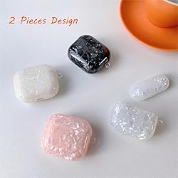 Olytop for Cute Glitter Airpods 4 Case 2024 with