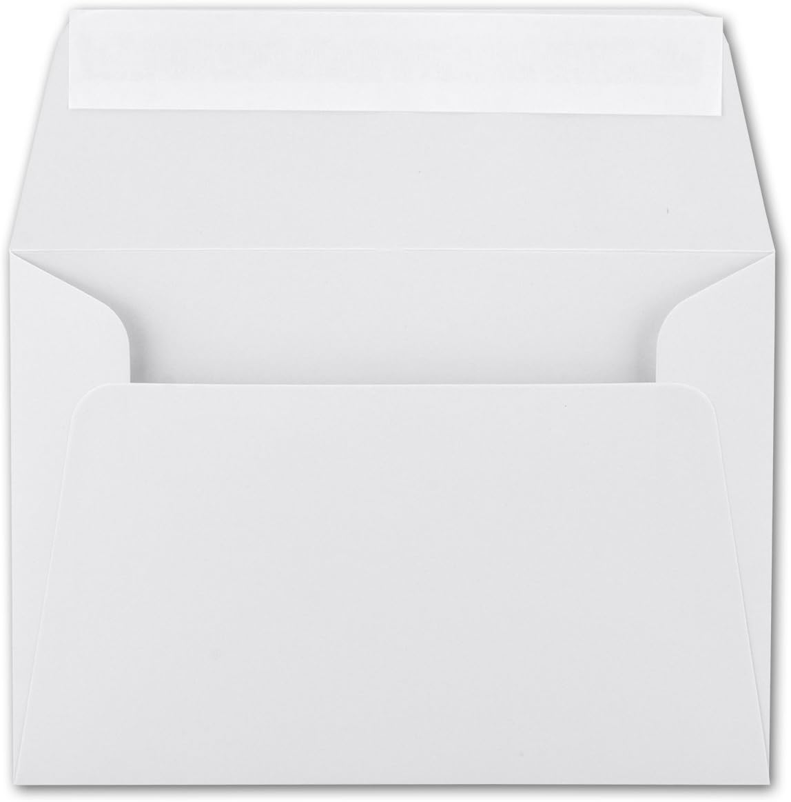 Neuser colourful envelopes B6 175 x 125 mm, adhesive sealing, 50 Umschläge brilliant white, 10 Bright white, 50 envelopes - Image 5