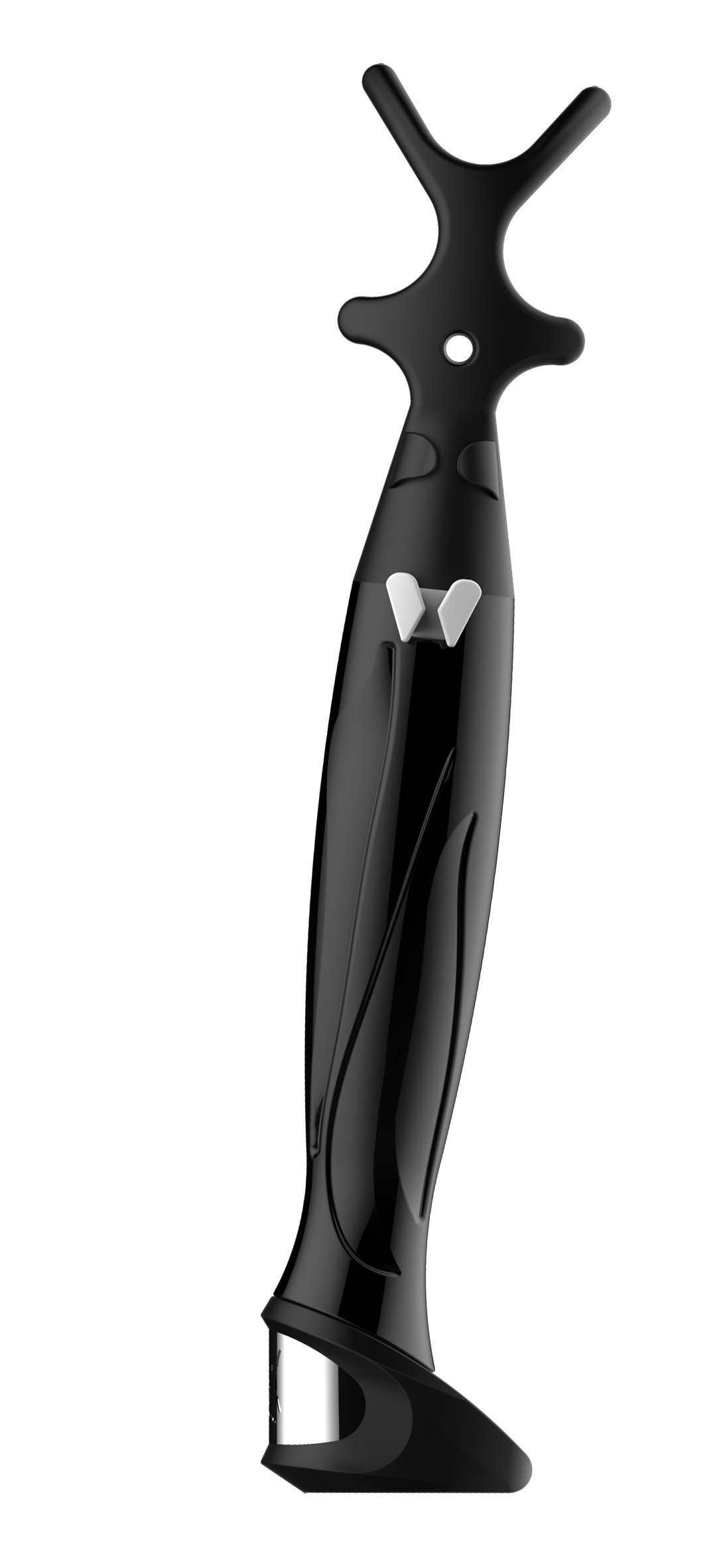 idi Toothbat - Wow Adult Flosser (Green/White/Black)-Patented Design Awards Winning Product-Perhaps The Best flosser in The World-Comfort, Effective, Easy, Environment & Eco-Friendly (Black)