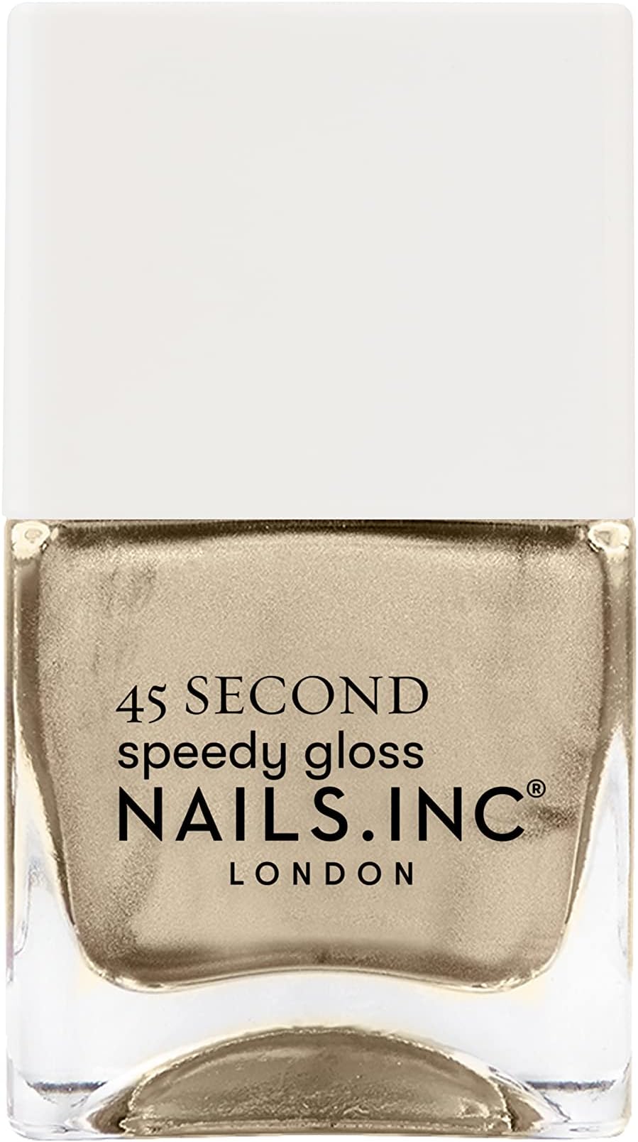 Nails.INC 45 Second Speedy Gloss Call Me In Covent Garden 14ml Mushroom Grey