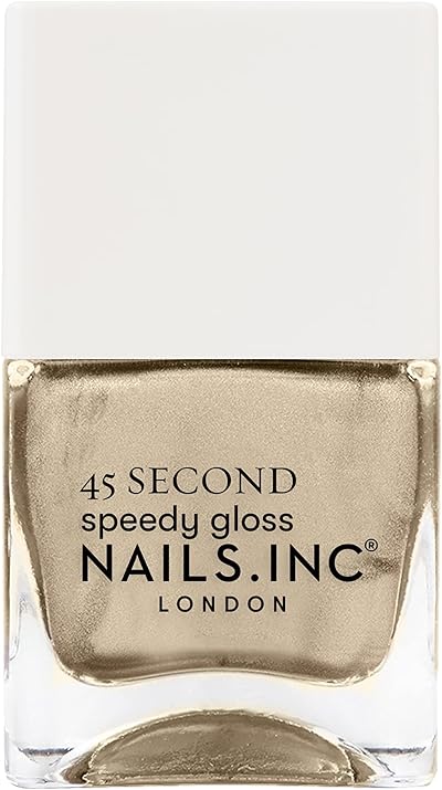 Nails.INC 45 Second Speedy Gloss Call Me In Covent Garden 14ml Mushroom Grey