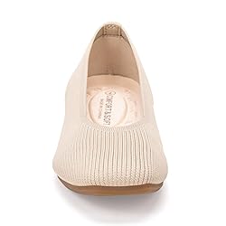 Frank Mully Womens Square Toe Flat Shoes