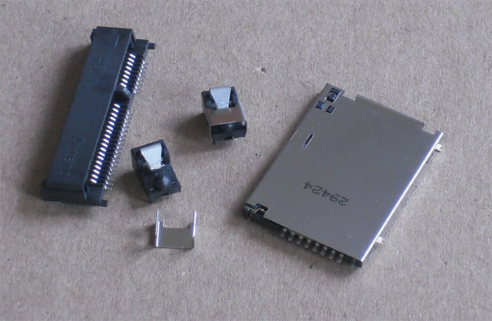 Mini PCIe Express card Slot for Laptop DIY H 4.0mm & SIM Slot Socket