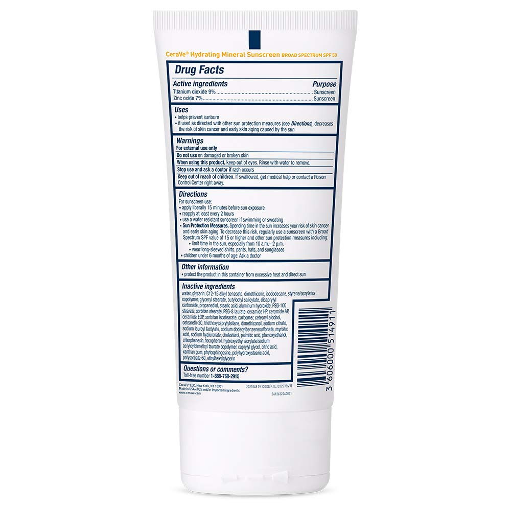 cerave sunscreen ingredients