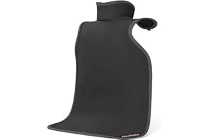 RADIATE Lead Apron for X-Rays - X Ray Dental Lead Vest with Thyroid Shield Radiation Protection Collar - One Size Fits All Adult and Kids Apron for Dentist Xray Machine, Radiology Equipment, Lab-Black