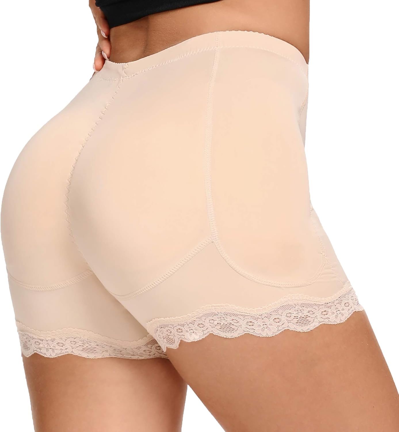 Butt Lifter Panties for Women Seamless Booty Padded Underwear Hip