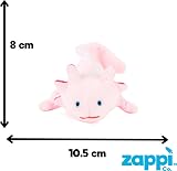 Zappi Co 100% Recycled Plush Axolotl Toy 22cm Safe Eco Friendly view 3