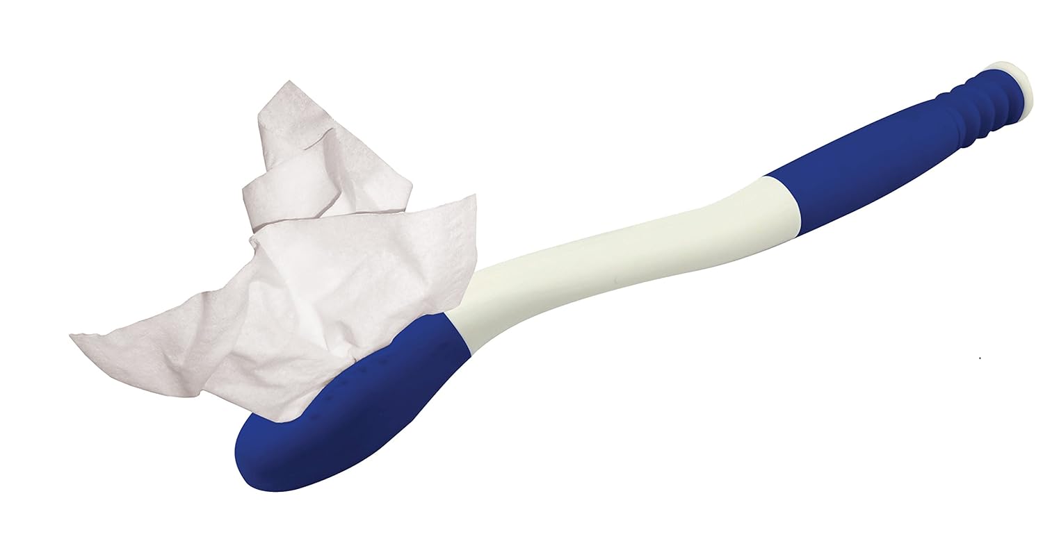 Blue Jay The Wiping Wand Long Reach Hygienic Cleaning Aid, Extends Your