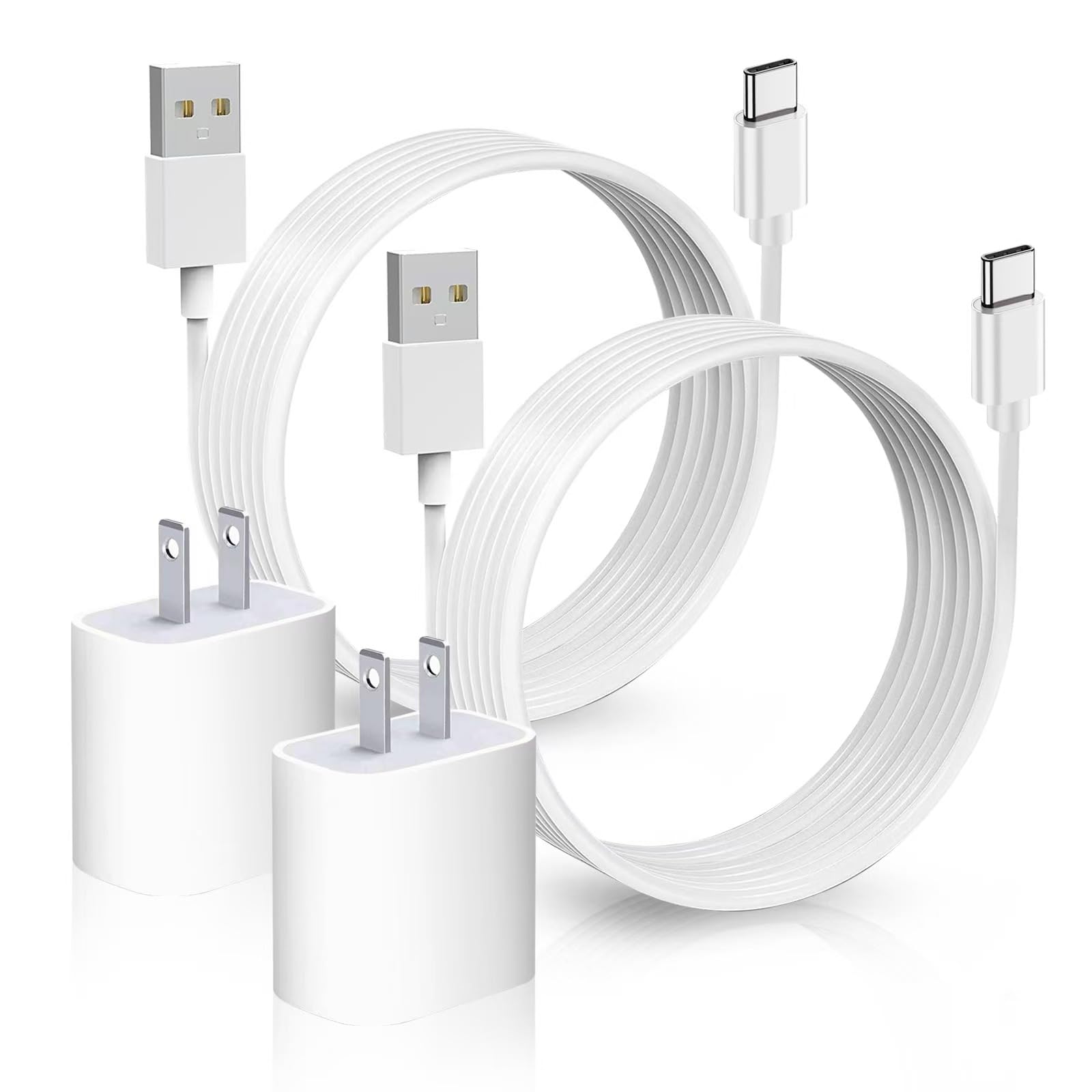 Photo 1 of *MISSING 1** 2 Pack 10FT USB C Camera Charger for Arlo Essential 2K, Alro Essential 2nd Generation, Blink Mini 2nd, Blink Outdoor 4 4th Generation, Petcube Cam 360 Security Camera Charger Charging Cord Power Cable