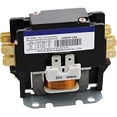 ClimaTek Condenser Contactor Directly Replaces HN51KC024, P282-0311 | HN51CB025, HN51KB024, - Designed for Carrier, Bryant, Payne, 1 Single Pole