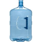 Brio B.P.A. Free 5 Gallon Plastic Crown Cap Reusable Water Bottle Container