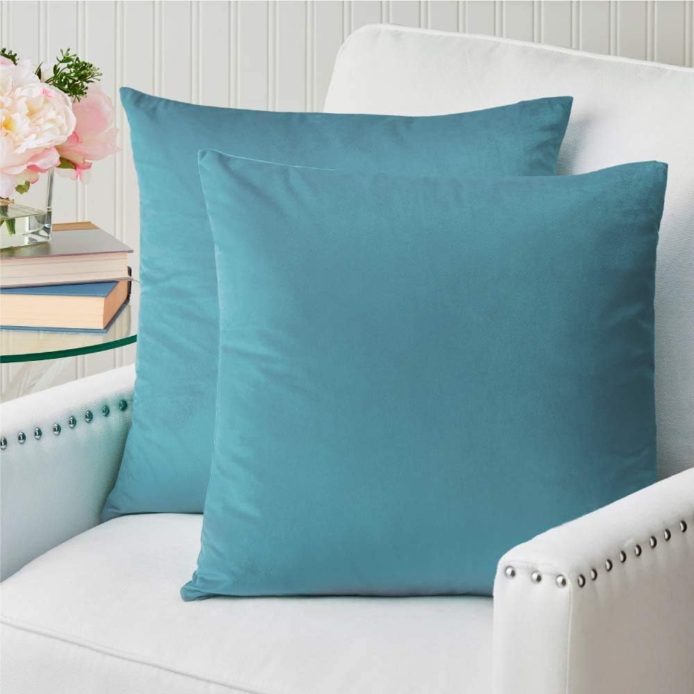CHONGYA Square Pillow Case Decorative Throw Pillow Cover Modern Fashion Print Throw
