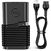 Ryaobwu 65W 45Watt USB C Charger Compatible with Dell Latitude 5520 5420 5320 5430 7420 7390 7320 7400 XPS 13 15 Chromebook 3