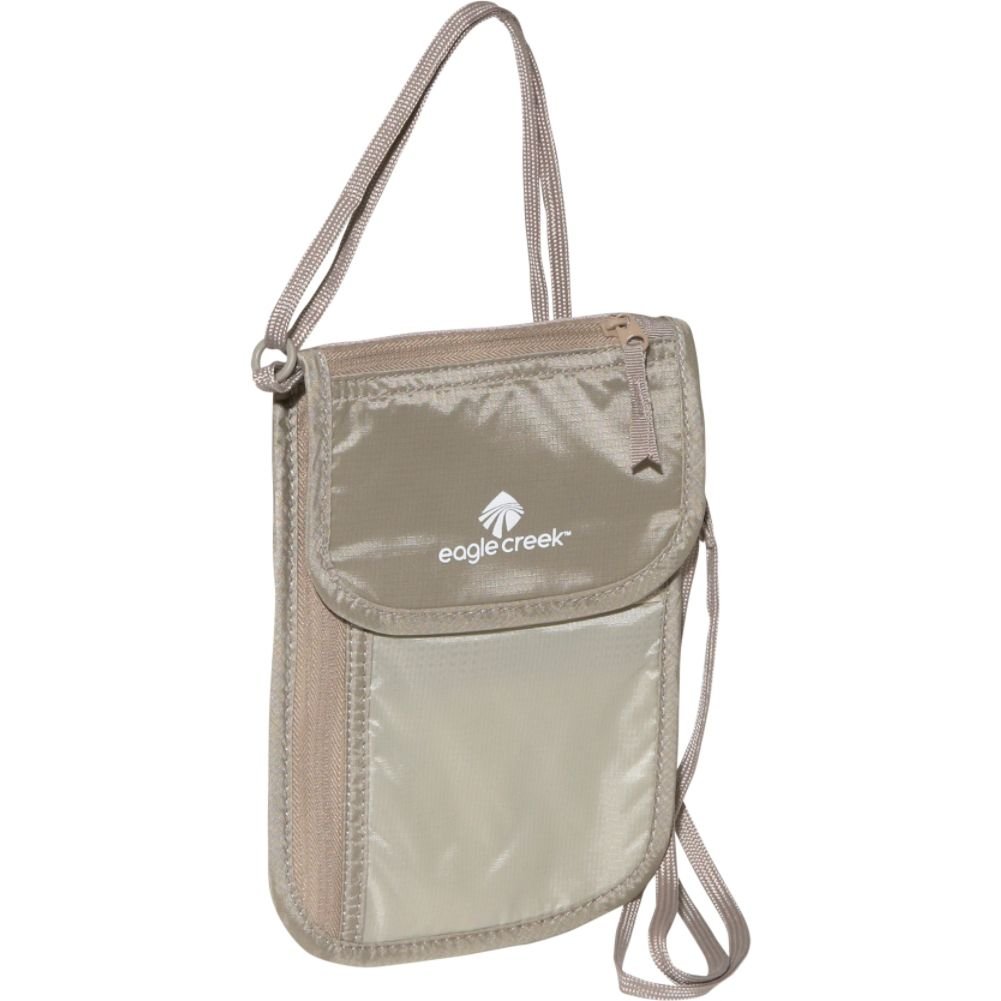 Eagle Creek Flacher Brustbeutel mit vielen Abteilen für Geld, Handy und Pass, khaki, Einheitsgröße, EC041128091