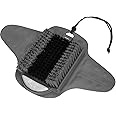 BESKAR Shower Foot Scrubber with Pumice Stone, Foot Clean, Smooth, Exfoliate & Massager Without Bending in The Shower or Bath