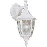 Designers Fountain Waterbury Outdoor Light Fixture, 14.25 Inch Exterior Wall Lantern Sconce for Front Door, Patio and Porch, 