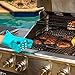 Finally! Heavy-Duty Women's Silicone Oven Mitts by Love This Kitchen | 2 Sizes Available in 9 Colors | Heat Resistant Gloves For Her Cooking, Baking & Barbecue Needs (1 Pair, Size: XS/S, Color: Teal)