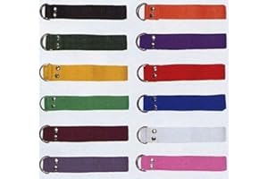 Martin New 1 Single Football Pant Nylon Belt 12 Color Choices One Size Fits All (Navy)