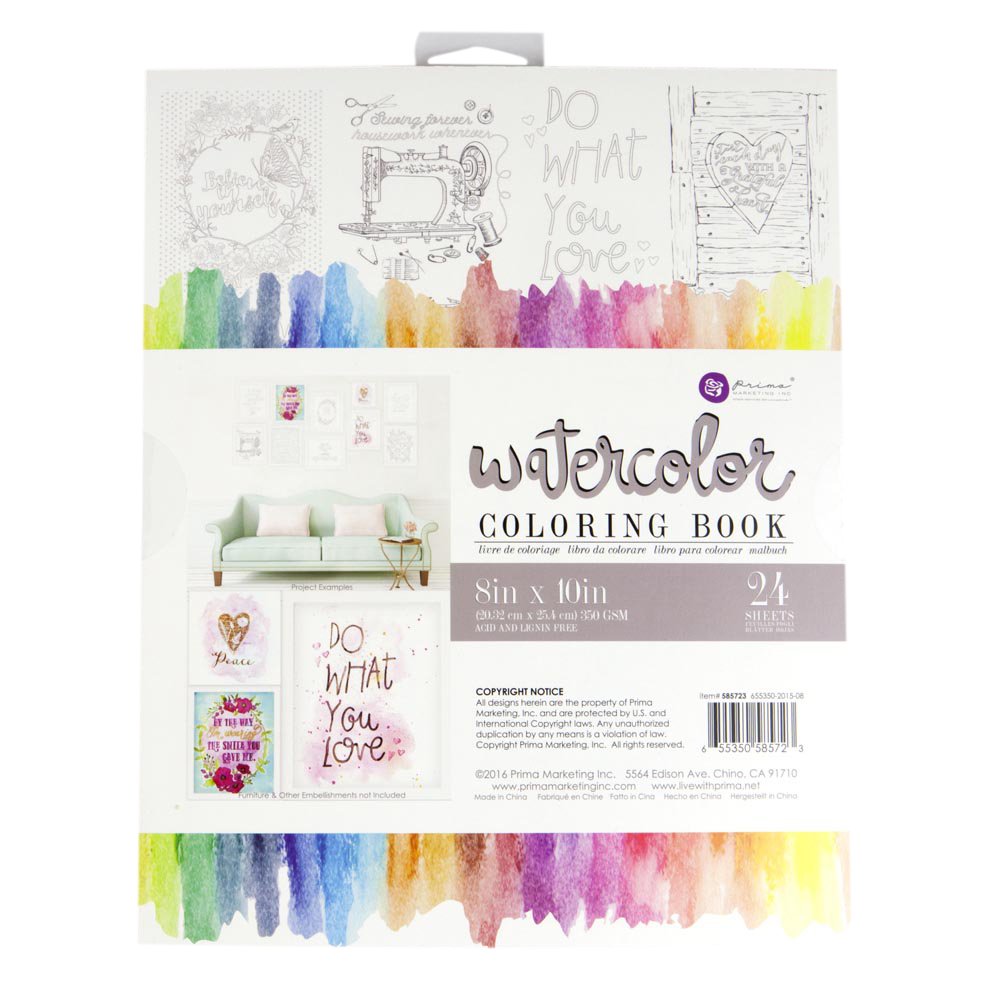 66+ Watercolor Coloring Books For Adults Picture HD