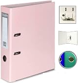 Office Centre 3 Pack Pastel A4 75mm Lever Arch Folders Large 500 Sheets view 5