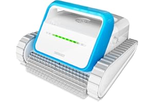 2024 SMOROBOT Cordless Robot Pool Vacuum for Inground Pools, Wall Climbing, Smart Navigation, Lasts 150 Mins with Strong Suction Power, Automatic Robotic Pool Cleaner for Gravel, Sand, Leaves