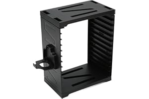 Video Game Storage Stand Tower for for for for Series S,Multifunctional Dual Layer Universal Game Storage Tower Up to 4 Contr