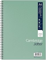 Summit Cambridge Jotter A4 Notebook Wirebound 200 Pages 80gsm view 1