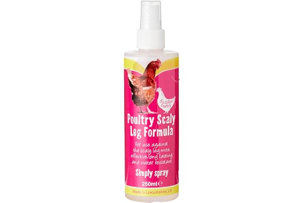 Battles Poultry Scaly Leg Formula Spray, 250 ml