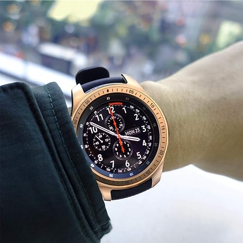 Bezel Samsung Gear S3 Original Strap Pack] JZK Samsung Galaxy