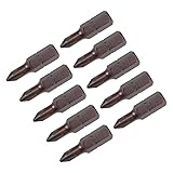 uxcell Phillips Bits 10pcs 1/4 Inch Hex Shank