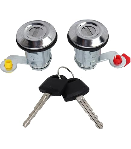 Cilindro De Cerradura De Puerta Con Llaves Para Peugeot 407 Y Citroën C4 / Picasso (2004-2011)