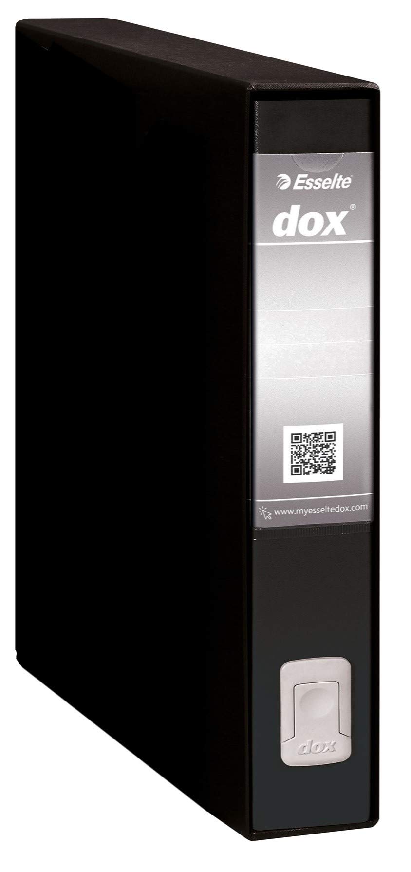 Esselte DOX 5 Lever Arch File F.to Protocollo, Spine 5 cm, 5.9 x 35.2 x 28.8 cm, Black, 1 Piece