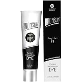 BRONSUN Brow &amp; Lash Enhancer &ndash; Deep Black #1 &ndash; Intense &amp; Defined Look &ndash; 15ml / 0.51 Fl. Oz