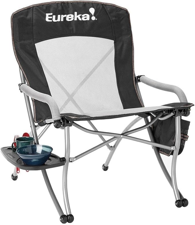 eureka curvy high back chair