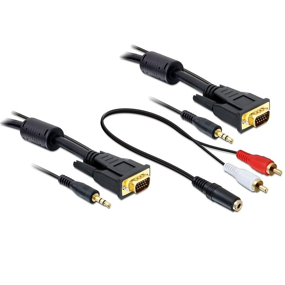 DeLOCK Cable VGA and Audio ST/ST 5m