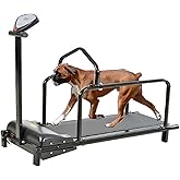 Dog Treadmill,Pet Treadmill Dog Training Exercise Walk Run Equipment Fitness Kit,Pet Treadmill for Dogs up to 80kg,with LCD D