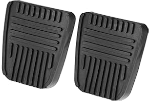ACROPIX Anti-Slip Clutch Brake Pedal Cover Car Pedal Cover Fit for Toyota 4Runner - Pack of 2 Black