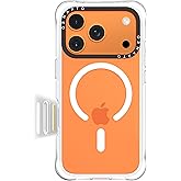 ORNARTO Air Case for iPhone 17 Pro Max Clear | Military-Grade Drop Protection | Camera Control Button | Compatible with MagSafe | Built-in Air Phone Cover - White