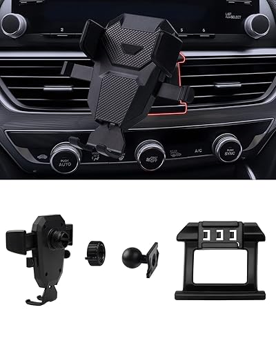 Karltys Car Screen Phone Holder for 2023 2024 Honda Accord Acces 並行輸入品 Karltys Car Phone Holder for Honda Accord 2018-2022, Cell Phone