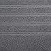American Soft Linen 100% Cotton 6 Piece Towel Set, Christmas Bathroom Sets, After Shower Bath Towel Sets, Iron Gray